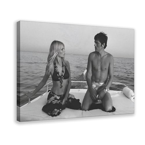 FKBALCZ Brigitte Bardot und Alain Leinwandposter Schlafzimmer Dekor Landschaft Büro Zimmer Dekor Geschenk 20 x 30 cm FKBALCZ Brigitte Bardot und Alain Leinwandposter Schlafzimmer Dekor Landschaft Büro Zimmer Dekor Geschenk 20 x 30 cm von FKBALCZ