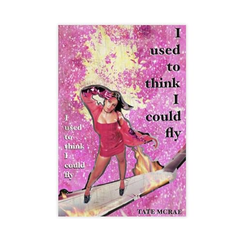 FKBALCZ Exklusives Kunstposter "Tate McRae" mit Musik-Cover "I Used to Think I Could Fly" auf Leinwand, Schlafzimmer, Dekoration, Landschaft, Büro, Raumdekoration, Geschenk, 50 x 75 cm FKBALCZ Exklusives Kunstposter "Tate McRae" mit Musik-Cover "I Used to Think I Could Fly" auf Leinwand, Schlafzimmer, Dekoration, Landschaft, Büro, Raumdekoration, Geschenk, 50 x 75 cm von FKBALCZ