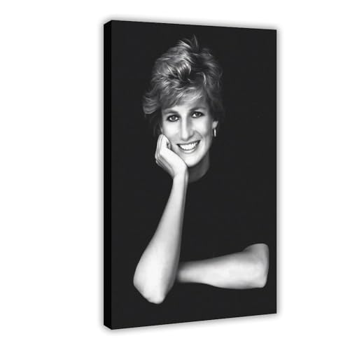 FKBALCZ Leinwandposter Prinzessin Diana, Schlafzimmer, Dekoration, Landschaft, Büro, Raumdekoration, Geschenk, 40 x 60 cm FKBALCZ Leinwandposter Prinzessin Diana, Schlafzimmer, Dekoration, Landschaft, Büro, Raumdekoration, Geschenk, 40 x 60 cm von FKBALCZ