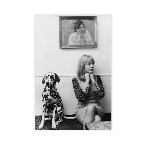 FKBALCZ Marianne Faithfull Poster auf Leinwand, Wandkunst, Dekordruck, Bild Gemälde für Wohnzimmer, Schlafzimmer, Dekoration, 50 x 75 cm FKBALCZ Marianne Faithfull Poster auf Leinwand, Wandkunst, Dekordruck, Bild Gemälde für Wohnzimmer, Schlafzimmer, Dekoration, 50 x 75 cm von FKBALCZ