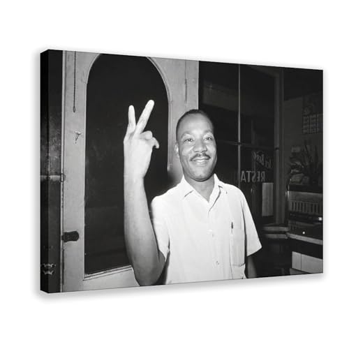 FKBALCZ Martin Luther King Jr. Leinwandposter Schlafzimmer Dekor Landschaft Büro Zimmer Dekor Geschenk 40 x 60 cm FKBALCZ Martin Luther King Jr. Leinwandposter Schlafzimmer Dekor Landschaft Büro Zimmer Dekor Geschenk 40 x 60 cm von FKBALCZ