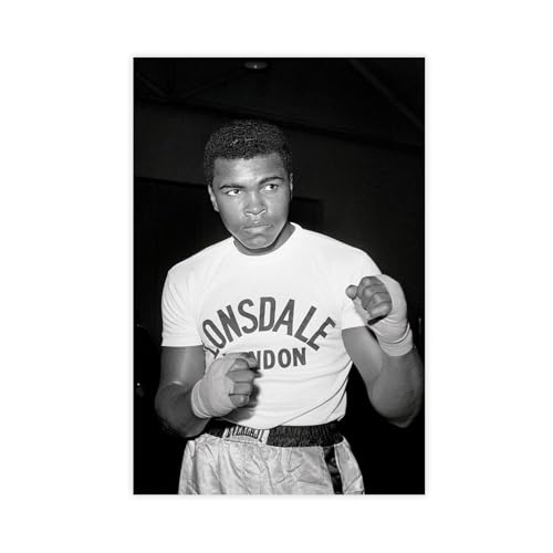 FKBALCZ Muhammad Ali Leinwandposter Schlafzimmer Dekor Landschaft Büro Zimmer Dekor Geschenk 60 x 90 cm FKBALCZ Muhammad Ali Leinwandposter Schlafzimmer Dekor Landschaft Büro Zimmer Dekor Geschenk 60 x 90 cm von FKBALCZ