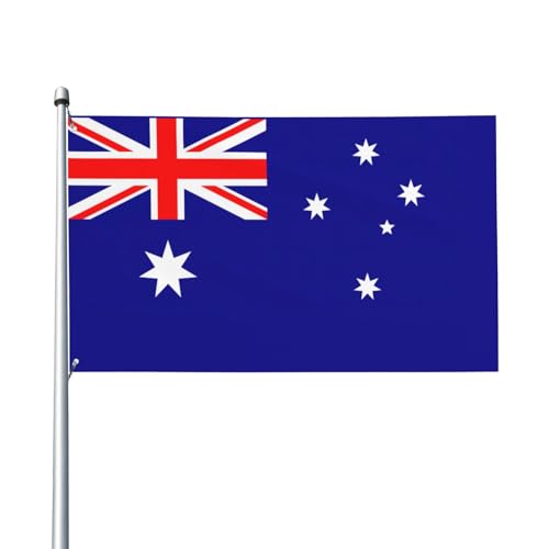 Australische Flagge, Druck, Outdoor-Flagge, für Terrasse, Rasen, Party-Dekoration, zeigen Sie stolz Ihren Stil von FKGKDF