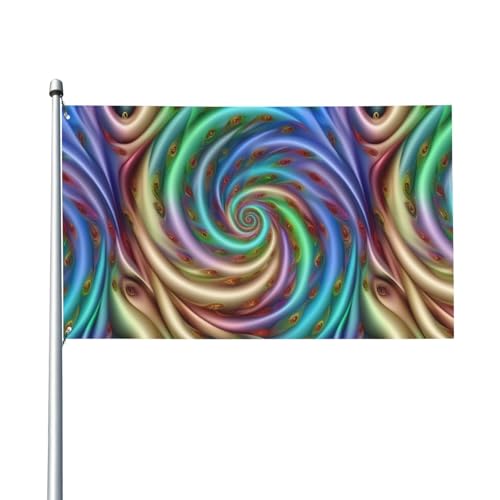 Batikdruck Outdoor-Flagge, für Terrasse, Rasen, Party-Dekoration, zeigen Sie stolz Ihren Stil Batikdruck Outdoor-Flagge, für Terrasse, Rasen, Party-Dekoration, zeigen Sie stolz Ihren Stil von FKGKDF