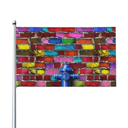 Bunte Outdoor-Flagge mit Ziegeldruck, für Terrasse, Rasen, Party-Dekoration, zeigen Sie stolz Ihren Stil Bunte Outdoor-Flagge mit Ziegeldruck, für Terrasse, Rasen, Party-Dekoration, zeigen Sie stolz Ihren Stil von FKGKDF