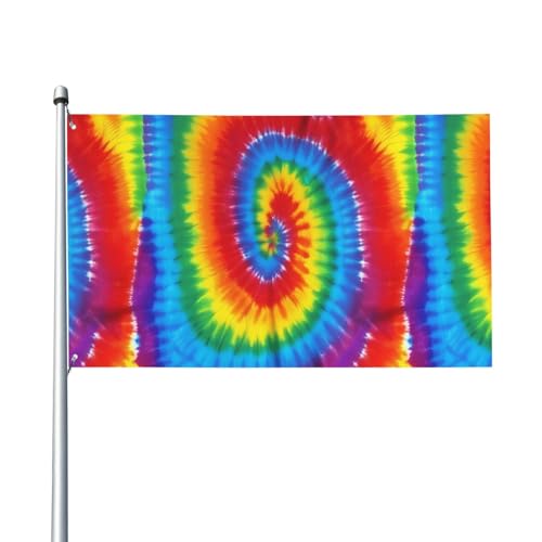Dye Hippies Druck Outdoor-Flagge für Terrasse, Rasen, Party-Dekoration, zeigen Sie stolz Ihren Stil Dye Hippies Druck Outdoor-Flagge für Terrasse, Rasen, Party-Dekoration, zeigen Sie stolz Ihren Stil von FKGKDF