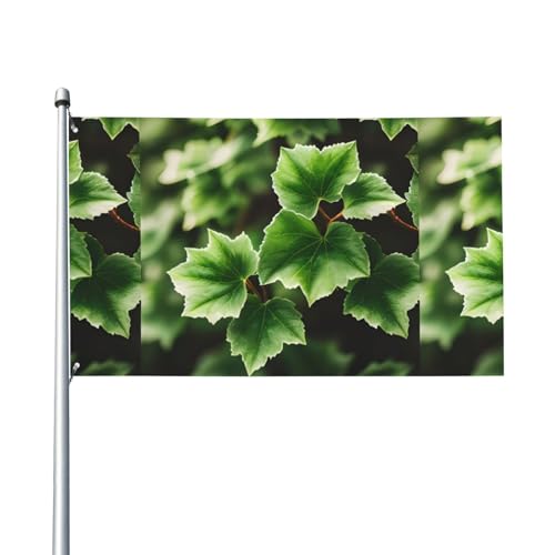 Efeublüten-Baum-Druck, Outdoor-Flagge, für Terrasse, Rasen, Party-Dekoration, zeigen Sie stolz Ihren Stil von FKGKDF