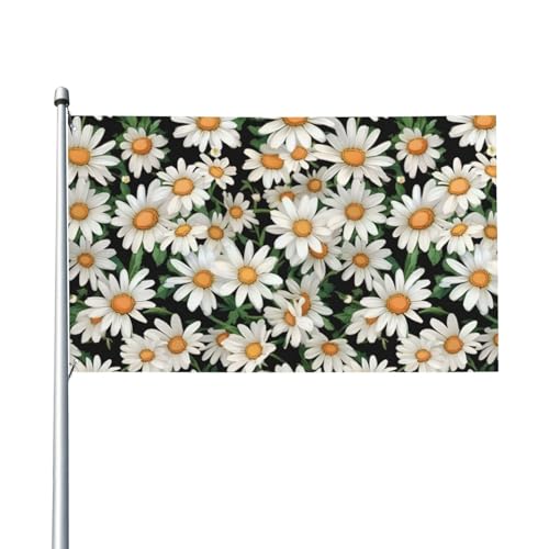 Flagge mit Gänseblümchen-Motiv, für Terrasse, Rasen, Party-Dekoration, zeigen Sie stolz Ihren Stil von FKGKDF