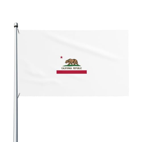Flagge von Kalifornien, für Terrasse, Rasen, Party-Dekoration, zeigen Sie stolz Ihren Stil von FKGKDF