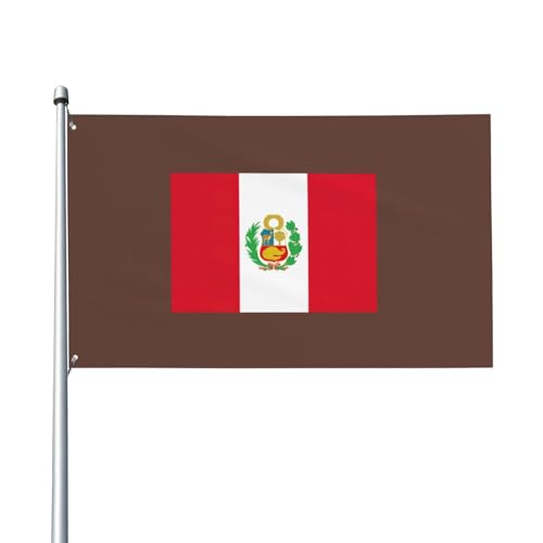 Flagge von Peru, für Terrasse, Rasen, Party-Dekoration, zeigen Sie stolz Ihren Stil Flagge von Peru, für Terrasse, Rasen, Party-Dekoration, zeigen Sie stolz Ihren Stil von FKGKDF