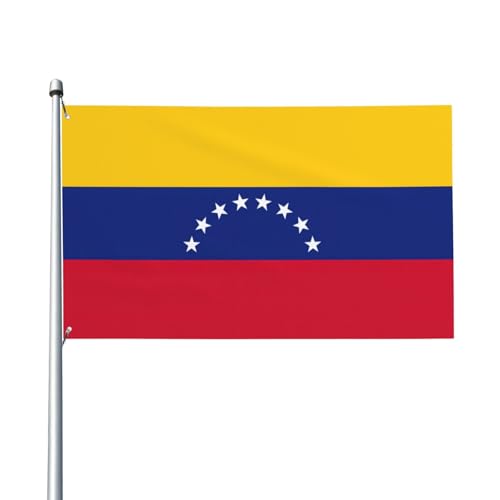 Flagge von Venezuela, Druck, Outdoor-Flagge, für Terrasse, Rasen, Party-Dekoration, zeigen Sie stolz Ihren Stil Flagge von Venezuela, Druck, Outdoor-Flagge, für Terrasse, Rasen, Party-Dekoration, zeigen Sie stolz Ihren Stil von FKGKDF