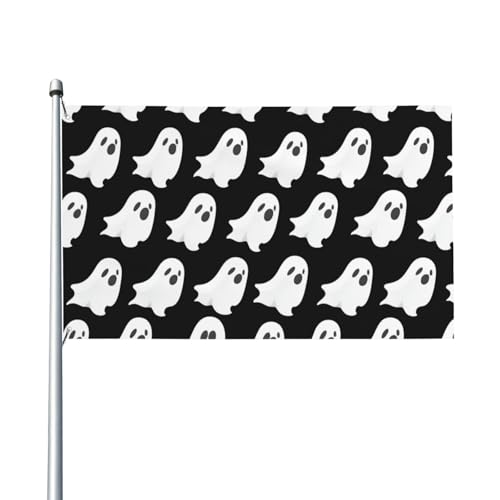 Geister-Halloween-Muster, Outdoor-Flagge, für Terrasse, Rasen, Party-Dekoration, zeigen Sie stolz Ihren Stil Geister-Halloween-Muster, Outdoor-Flagge, für Terrasse, Rasen, Party-Dekoration, zeigen Sie stolz Ihren Stil von FKGKDF