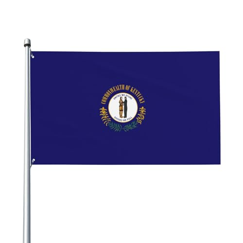 Kentucky Staatsflagge, Druck, Outdoor-Flagge, für Terrasse, Rasen, Party-Dekoration, zeigen Sie stolz Ihren Stil von FKGKDF