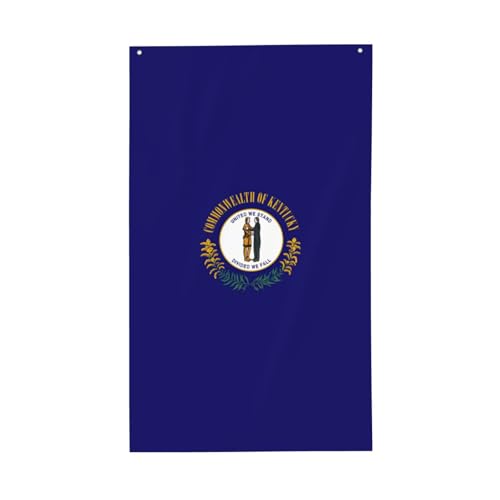 Kentucky State Flag Print Dekorative Gartenflagge Polyester Lebendiger Druck Bereit für Feiertage & Partys von FKGKDF