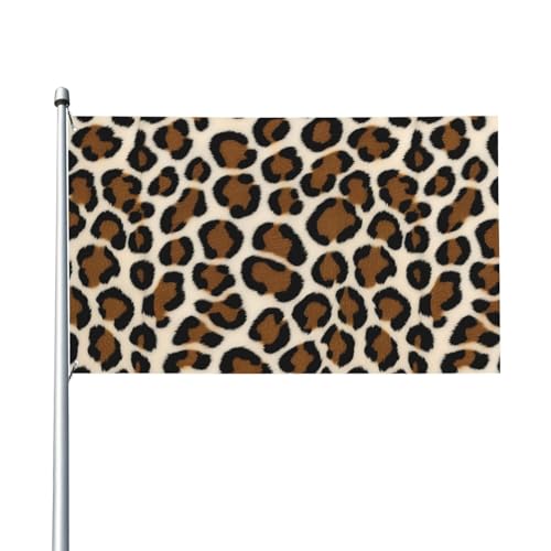 Outdoor-Flagge mit Leopardenmuster, für Terrasse, Rasen, Party-Dekoration, zeigen Sie stolz Ihren Stil Outdoor-Flagge mit Leopardenmuster, für Terrasse, Rasen, Party-Dekoration, zeigen Sie stolz Ihren Stil von FKGKDF