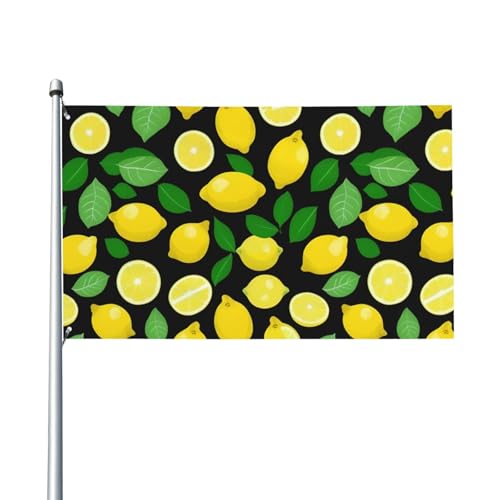 Outdoor-Flagge mit Zitronenfrucht-Druck, für Terrasse, Rasen, Party-Dekoration, zeigen Sie stolz Ihren Stil Outdoor-Flagge mit Zitronenfrucht-Druck, für Terrasse, Rasen, Party-Dekoration, zeigen Sie stolz Ihren Stil von FKGKDF