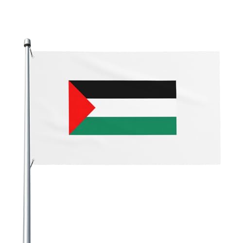 Palästina-Flagge, Druck, Outdoor-Flagge, für Terrasse, Rasen, Party-Dekoration, zeigen Sie stolz Ihren Stil von FKGKDF