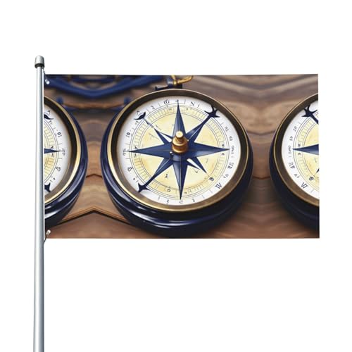 Segelboot-Flagge mit nautischem Kompass, für Terrasse, Rasen, Party-Dekoration, zeigen Sie stolz Ihren Stil Segelboot-Flagge mit nautischem Kompass, für Terrasse, Rasen, Party-Dekoration, zeigen Sie stolz Ihren Stil von FKGKDF