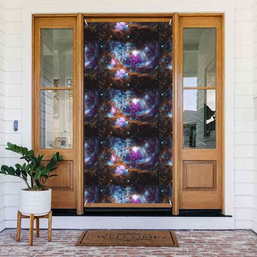 Universum Galaxie Weltraum Druck Tür Abdeckung Banner Wiederverwendbare Urlaub Dekor für Halloween Weihnachten Party Universum Galaxie Weltraum Druck Tür Abdeckung Banner Wiederverwendbare Urlaub Dekor für Halloween Weihnachten Party von FKGKDF
