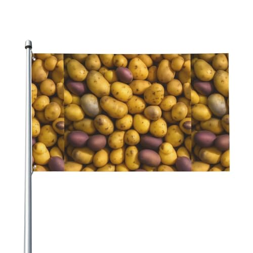 Viele Kartoffeln Druck Outdoor-Flagge für Terrasse, Rasen, Party-Dekoration, zeigen Sie stolz Ihren Stil Viele Kartoffeln Druck Outdoor-Flagge für Terrasse, Rasen, Party-Dekoration, zeigen Sie stolz Ihren Stil von FKGKDF