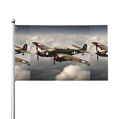 Weltkrieg Flugzeug Flugzeug 2 Standardmaßstab 2_00x Druck Outdoor-Flagge für Terrasse, Rasen, Party-Dekoration, zeigen Sie stolz Ihren Stil Weltkrieg Flugzeug Flugzeug 2 Standardmaßstab 2_00x Druck Outdoor-Flagge für Terrasse, Rasen, Party-Dekoration, zeigen Sie stolz Ihren Stil von FKGKDF