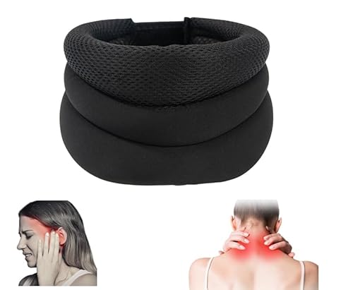 FKGQWZETK Ergonomische Anti-Schnarch-Halsbandage | 3D-Traktionsdesign | Weiche Schaumstoffunterstützung | Schluss mit Schnarchen und Schlaflosigkeit | Unisex-Reisepackung von FKGQWZETK