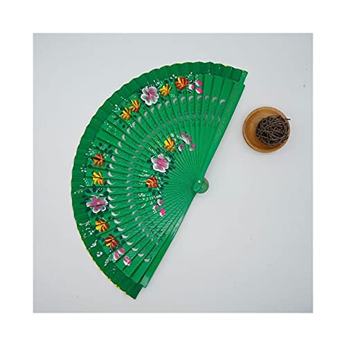 Faltfächer Handfächer Klassischer bunter Faltlüfter Europäischer Stil Spanischer Holz-Tanzfan Hand-Gemalte Fächer Cheongsam Matching Fan Craft-Geschenke Faltfächer für Damen Geschenke (Color : I) Faltfächer Handfächer Klassischer bunter Faltlüfter Europäischer Stil Spanischer Holz-Tanzfan Hand-Gemalte Fächer Cheongsam Matching Fan Craft-Geschenke Faltfächer für Damen Geschenke (Color : I) von FKJLUN