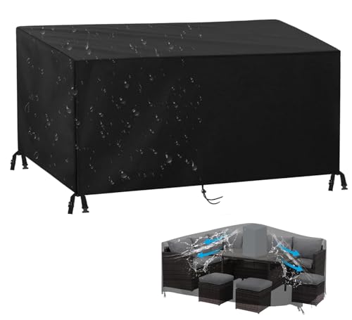 FKKJPJ Abdeckung Gartenmöbel 200x75x70cm(LxWxH) Outdoor-Möbel Gartentisch Abdeckung Staubdicht Anti-UV Bezug für Gartencouch Wasserdicht Gartenbank 3 Sitzer Sofa Schutzhülle von FKKJPJ