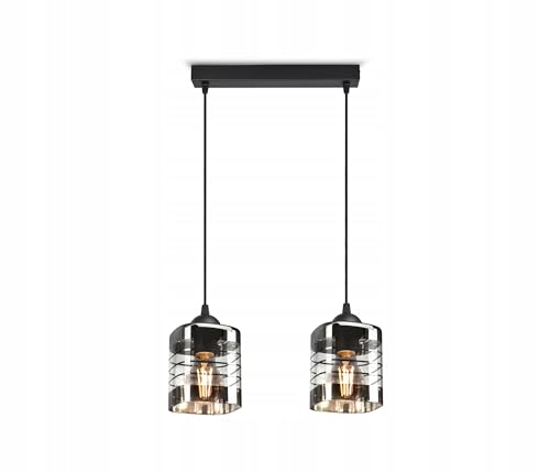 FKL DESIGN Home Deco Deckenlampe Pendellampe Hängelampe Wandlampe 2 x E27 Leuchte Pendelleuchte Kugel Schwarz Kupfer Transparent 923 FKL DESIGN Home Deco Deckenlampe Pendellampe Hängelampe Wandlampe 2 x E27 Leuchte Pendelleuchte Kugel Schwarz Kupfer Transparent 923 von FKL DESIGN Home Deco