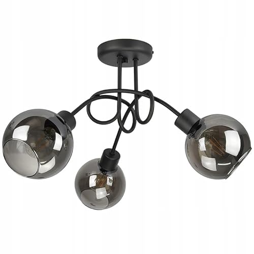 FKL DESIGN Home Deco Deckenlampe Pendellampe Hängelampe Wandlampe Tischlampe Leuchte Pendelleuchte Kugel Schwarz Grau Weiß Lampe aus Serie 830 verschiedene Varianten von FKL DESIGN Home Deco