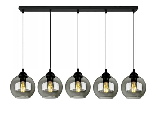 FKL DESIGN Home Deco Deckenlampe Pendellampe Hängelampe Wandlampe Tischlampe Leuchte Pendelleuchte Kugel Schwarz Grau Weiß Lampe aus Serie N100 verschiedene Varianten (BZ5) von FKL DESIGN Home Deco