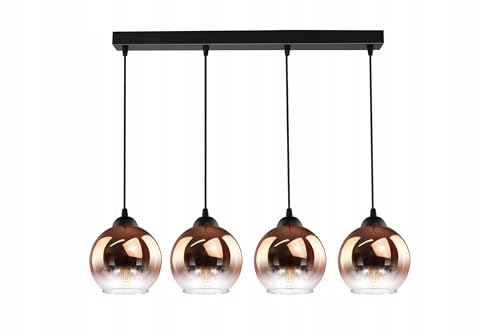 FKL DESIGN Home Deco Deckenlampe Pendellampe Hängelampe Wandlampe Tischlampe Leuchte Pendelleuchte Kugel Schwarz Kupfer Transparent 840 FKL DESIGN Home Deco Deckenlampe Pendellampe Hängelampe Wandlampe Tischlampe Leuchte Pendelleuchte Kugel Schwarz Kupfer Transparent 840 von FKL DESIGN Home Deco