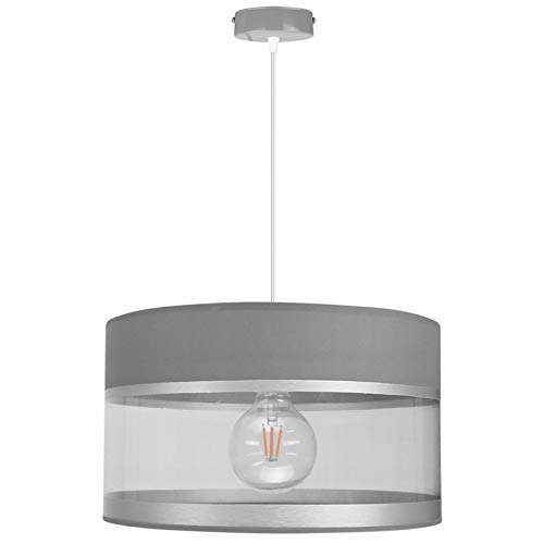 FKL DESIGN Home Deco – Pendelleuchte Esstisch – Hängeleuchten & Pendelleuchten – Deckenlampe Hängend – Lampe Esstisch Hängend - Esszimmerlampe - Wohnzimmer - Küchenlampe - Grau-Gold - E27 ABH1L FKL DESIGN Home Deco – Pendelleuchte Esstisch – Hängeleuchten & Pendelleuchten – Deckenlampe Hängend – Lampe Esstisch Hängend - Esszimmerlampe - Wohnzimmer - Küchenlampe - Grau-Gold - E27 ABH1L von FKL DESIGN Home Deco