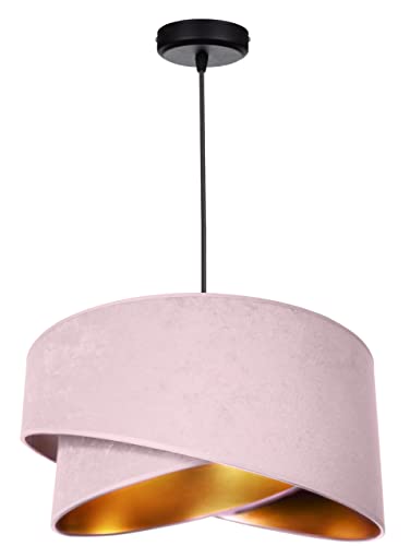 FKL DESIGN Home Deco – Pendelleuchte Esstisch – Hängeleuchten & Pendelleuchten – Deckenlampe Hängend – Lampenschirm Hängelampe- Esszimmerlampe - Wohnzimmer - Küchenlampe - Rose - E27, Serie TAD31 FKL DESIGN Home Deco – Pendelleuchte Esstisch – Hängeleuchten & Pendelleuchten – Deckenlampe Hängend – Lampenschirm Hängelampe- Esszimmerlampe - Wohnzimmer - Küchenlampe - Rose - E27, Serie TAD31 von FKL DESIGN Home Deco
