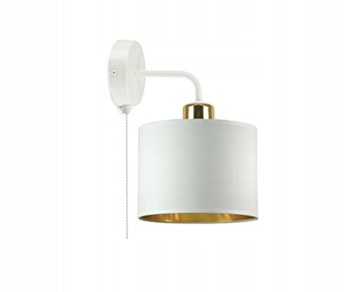 FKL DESIGN Home Deco – Wand Lampe Esstisch – Hängeleuchten & Pendelleuchten – Deckenlampe Hängend – Lampenschirm Hängelampe- Esszimmerlampe - Wohnzimmer - Küchenlampe - Weiß, Serie 917 von FKL DESIGN Home Deco