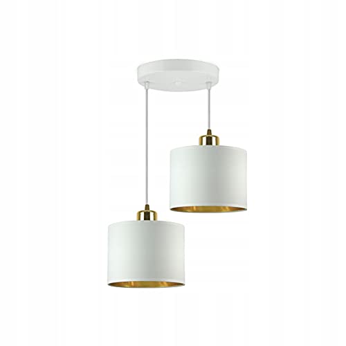 FKL DESIGN Home Deco – Wand Lampe Esstisch – Hängeleuchten & Pendelleuchten – Deckenlampe Hängend – Lampenschirm Hängelampe- Esszimmerlampe - Wohnzimmer - Küchenlampe - Weiß, Serie 917 FKL DESIGN Home Deco – Wand Lampe Esstisch – Hängeleuchten & Pendelleuchten – Deckenlampe Hängend – Lampenschirm Hängelampe- Esszimmerlampe - Wohnzimmer - Küchenlampe - Weiß, Serie 917 von FKL DESIGN Home Deco
