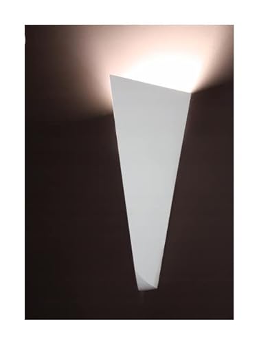 FKL DESIGN Home Deco Wandlampe Keramik Wandleuchte Lampe Leuchte Gips weiß (1004) von FKL DESIGN Home Deco
