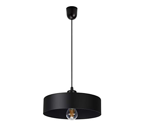 FKL Hängelampe Hängeleuchte Pendelleuchte Wohnzimmer Esstisch Metall Schwarz Vintage Retro modern loft Metal aus Serie 310 (310-Z1) von FKL DESIGN Home Deco