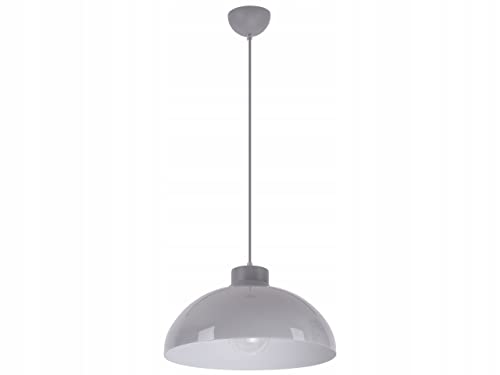 FKL Hängeleuchte Küchenlampe Hängelampe Pendelleuchte schöne Lampe Leuchte Modern Grau Weiß Schwarz (Muster 1, Grau) von FKL DESIGN Home Deco