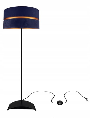 Stehlampe Wohnzimmer Gold Stehleuchte Standleuchte Design Modern E27 Fassung Leselampe Max. 60W Wohnzimmerlampe Bettlampe TAD40-P von FKL DESIGN Home Deco