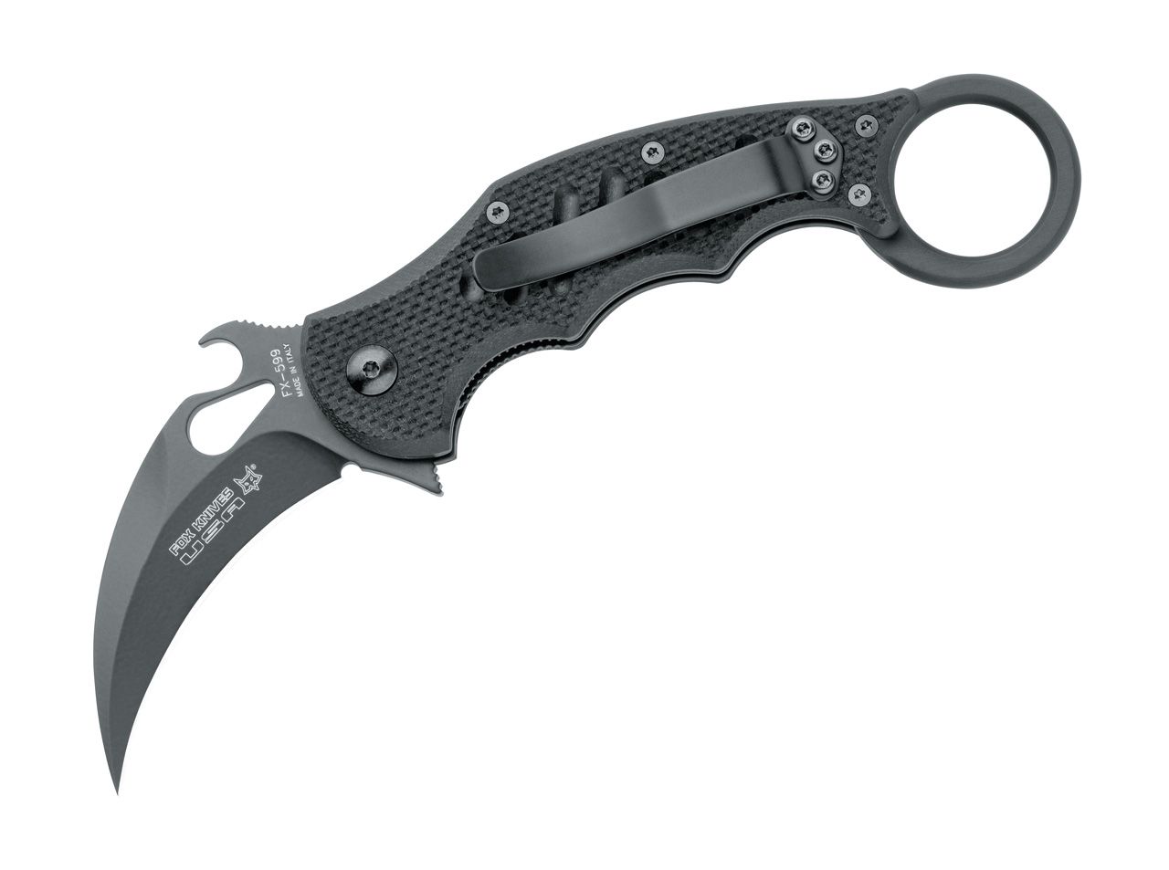 Taschenmesser Small Folding Karambit Fingerring von FKMD