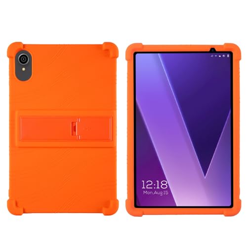 FKQLH Hülle für Vortex T10/T10M, Stand Silikon kinderfreundliche Stoßfest Schützend Abdeckung Hüllen für Vortex T10/T10M Tablet 10,1 Zoll, Orange von FKQLH