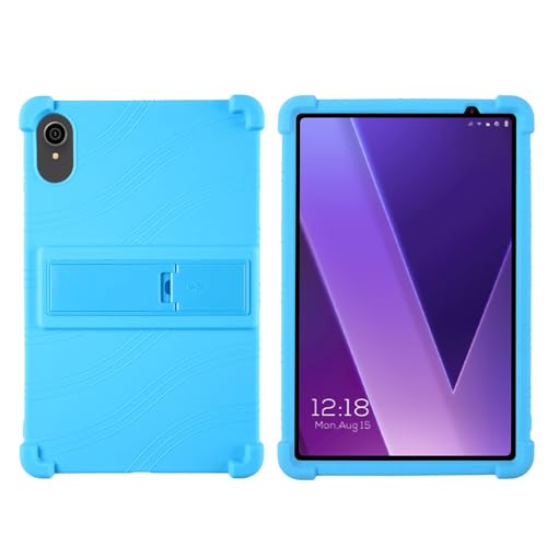 FKQLH Hülle für Vortex T10M Pro Plus, Stand Silikon kinderfreundliche Stoßfest Schützend Abdeckung Hüllen für Vortex T10M Pro Plus 10,1 Zoll, Blau von FKQLH