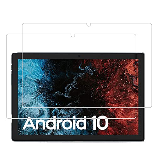 FKQLH Schutzfolie für Teclast P26T, 2 Stücke 2.5D Folie 9H Härte Gehärtetem Glass Displayschutz für Teclast P26T 10,1 Zoll von FKQLH