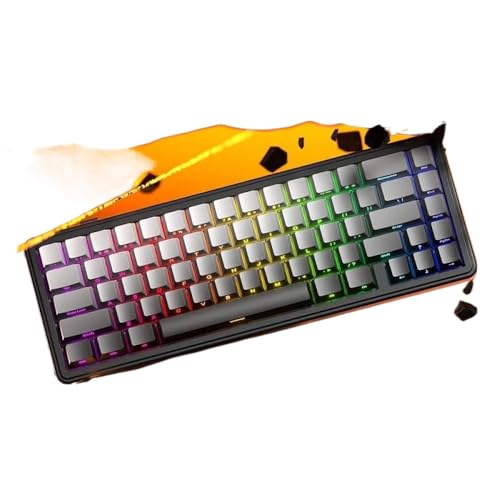 FKRTQIYN Mechanischer Tastaturmodus für WLAN -TRI -Modus Customized Hot Swap RGB für Laptops und -PCs(Volcano Switch) von FKRTQIYN
