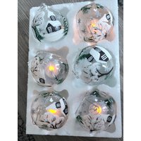 Glaskugel Für Teelicht, Handgemalt, Made in Germany, Handarbeit, Besonderes Geschenk, Unikat, Stimmungslicht, Weihnachten von FKreativwerkstatt