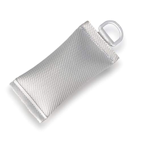 FLAGLY Premium Fahnengewicht 400 Gramm zur Fahnen Befestigung für Ihren Fahnenmast - Flaggen Beschwerungssäckchen/Fahnensack mit D-Ring robust und witterungsbeständig, Fahnenmast Zubehör (3er Set) von FLAGLY