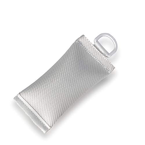 FLAGLY Premium Fahnengewicht 400 Gramm zur Fahnen Befestigung für Ihren Fahnenmast - Flaggen Beschwerungssäckchen/Fahnensack mit D-Ring robust und witterungsbeständig, Fahnenmast Zubehör von FLAGLY