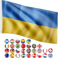Fahne Ukraine Flagge - Flagmaster von FLAGMASTER