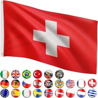 Fahne Schweiz Flagge - Flagmaster von FLAGMASTER